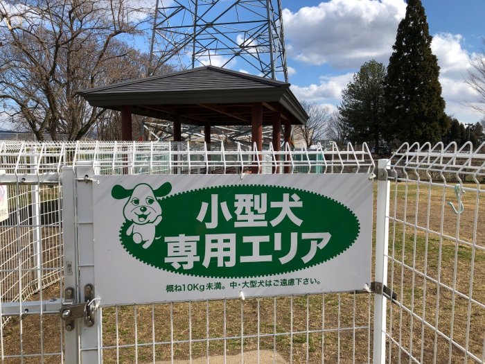 盛岡市中央公園ドッグラン小型犬専用エリア